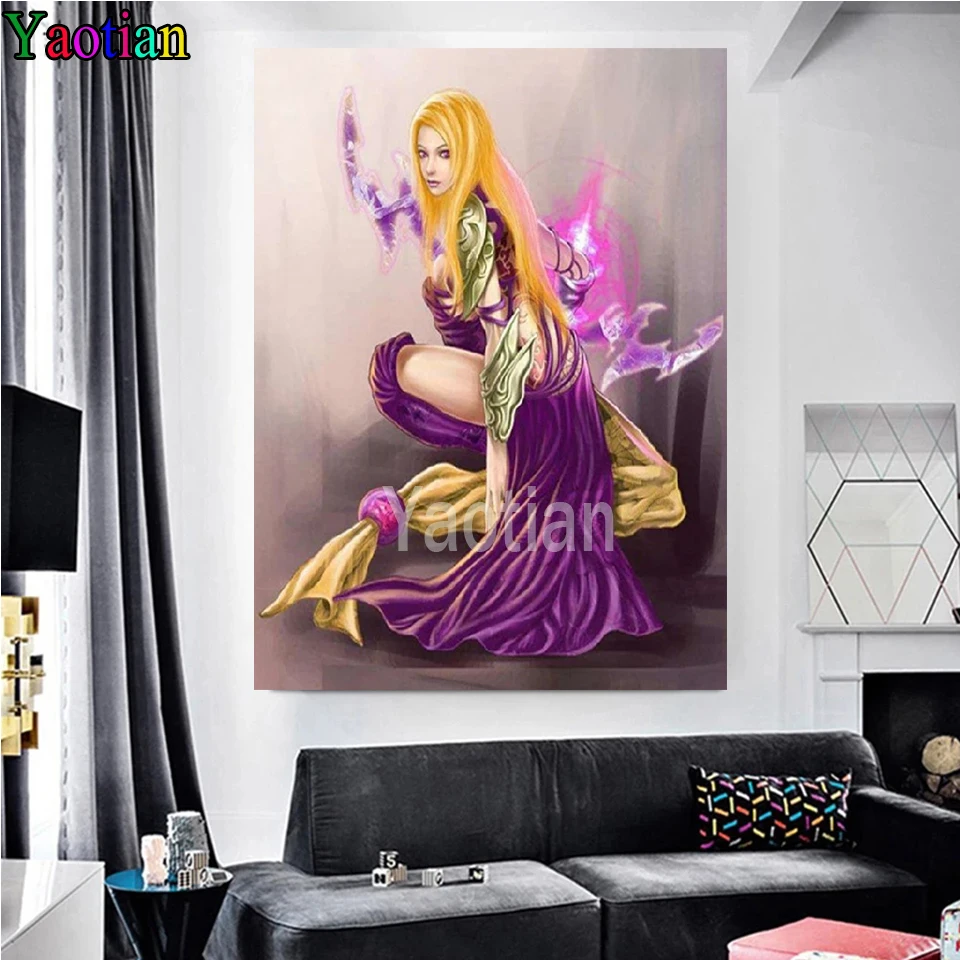 

5D DIY алмазная живопись, красота, бриллианты, бриллианты, мозаика, вышивка крестиком, квадратные, круглые, ручная работа