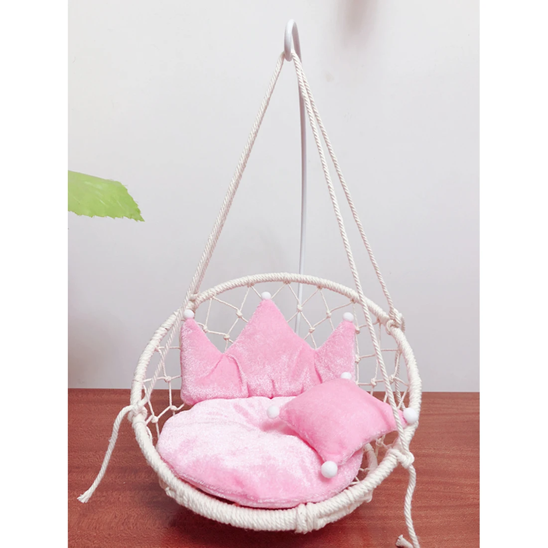

Подвесные качели на стул Modikerbjd 32 см для кукол 1/6 BJD-белые + бежевые (без куклы, подушек и подушек)
