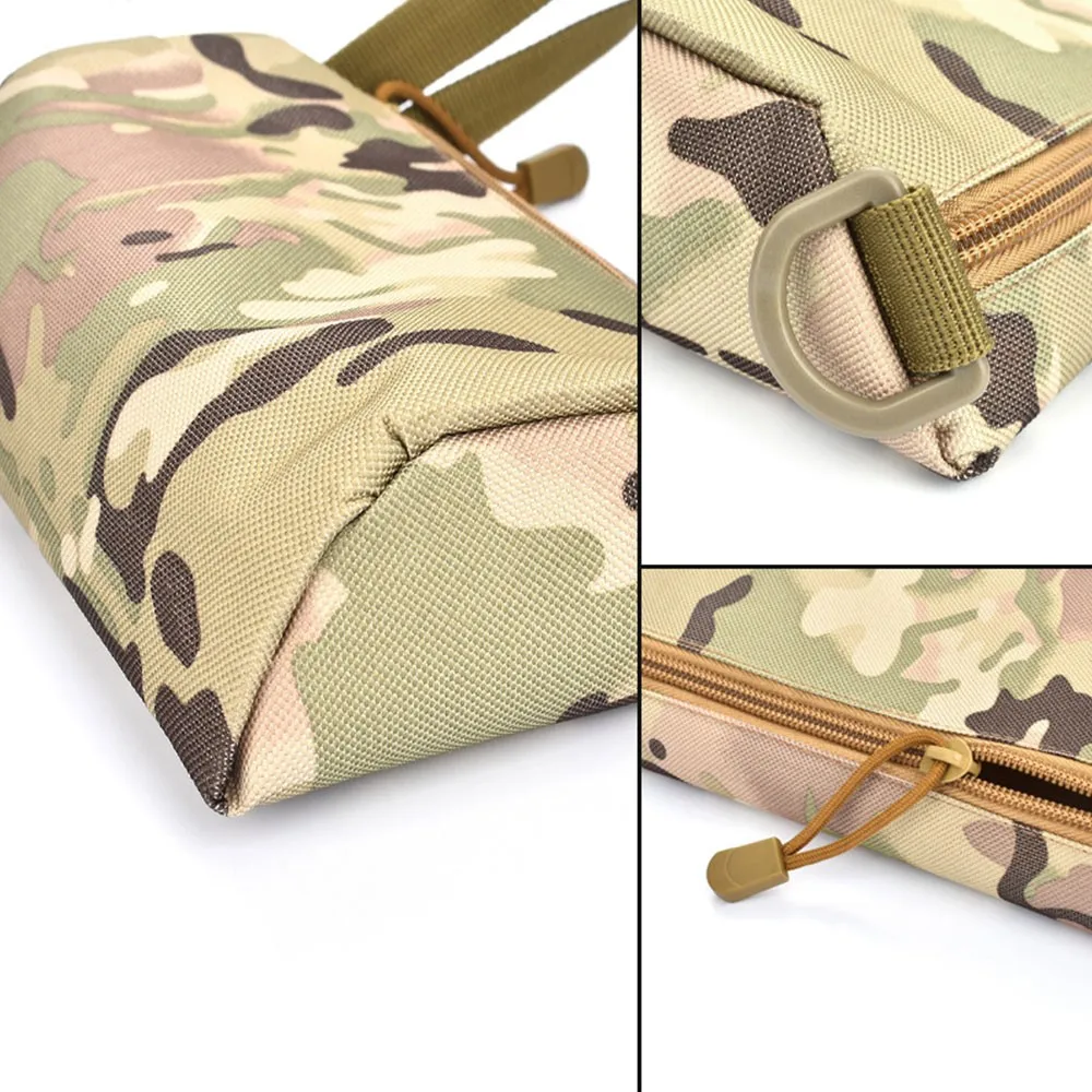 

600D Nylon Outdoor Tactical Hand Bag Military Sports Phone EDC Tool Wrist Bag Hunting Camping Travelling Wallet Pouch