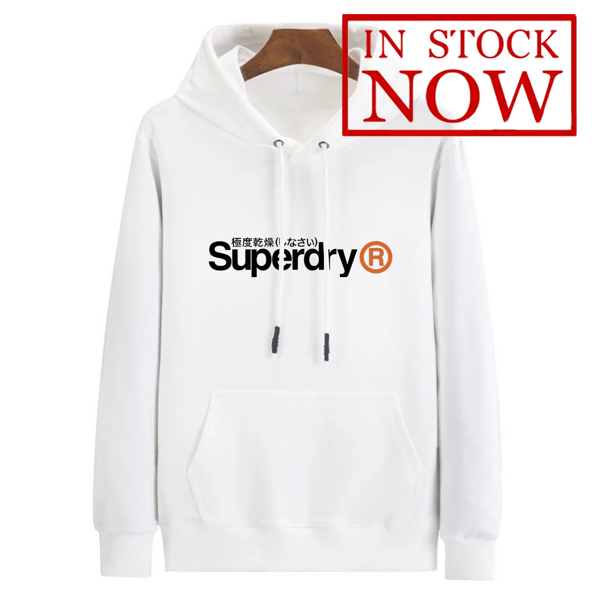 

Superdryer Fashion Men/women Hoodie Spring Autumn Pullovers Sweatshirts Solid Color