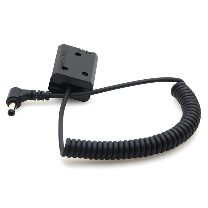 

Np-Fw50 Dummy Battery Pack Coupler Adapter With Dc Male Connector Power Coiled Cable For Sony A7 Mark Ii A6300 A6000