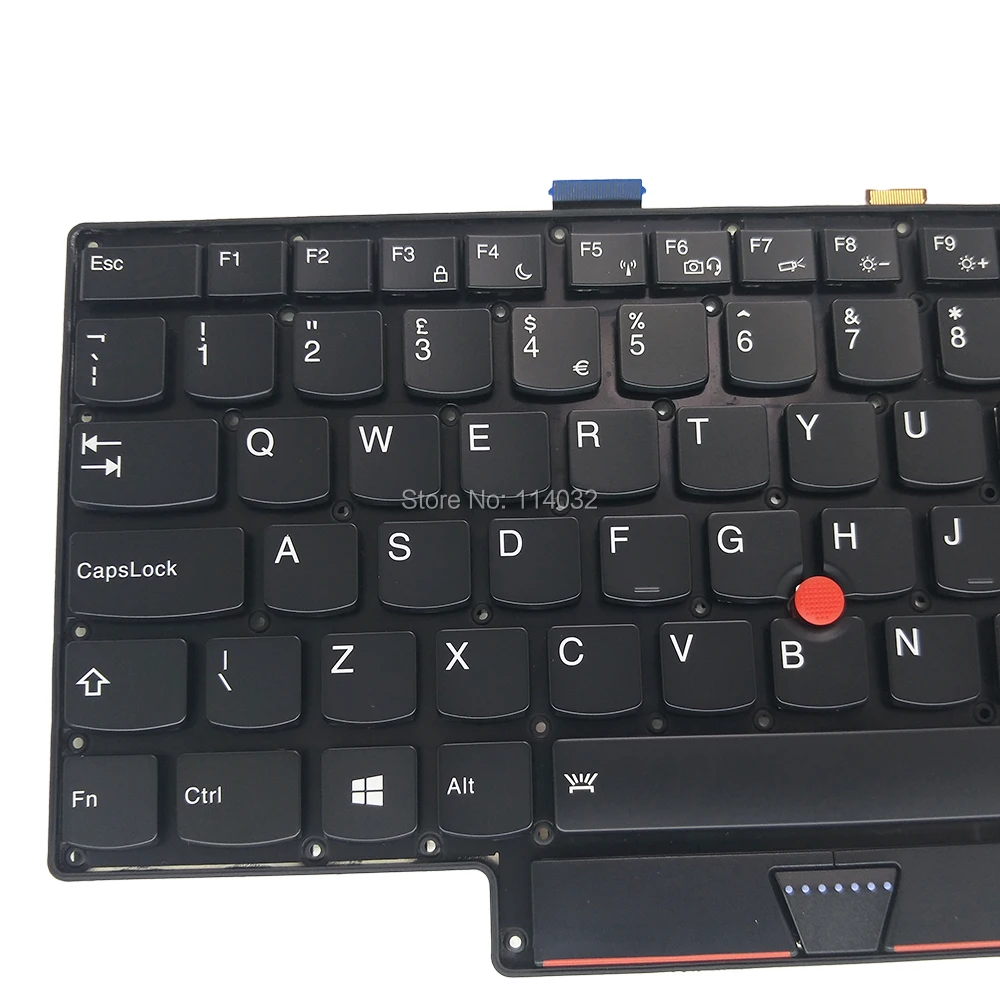 Сменные клавиатуры с подсветкой для lenovo Thinkpad Carbon X1 Gen 1 1st 2013 UK EU Black CK 0C02206