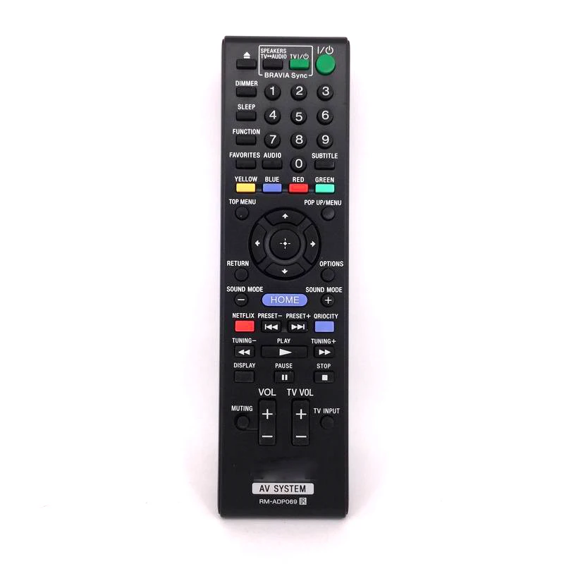 Новый оригинальный RM-ADP069 дистанционного Управление для Sony AV системы дистанционного BDV-N790W HB-DE3100 Бесплатная доставка