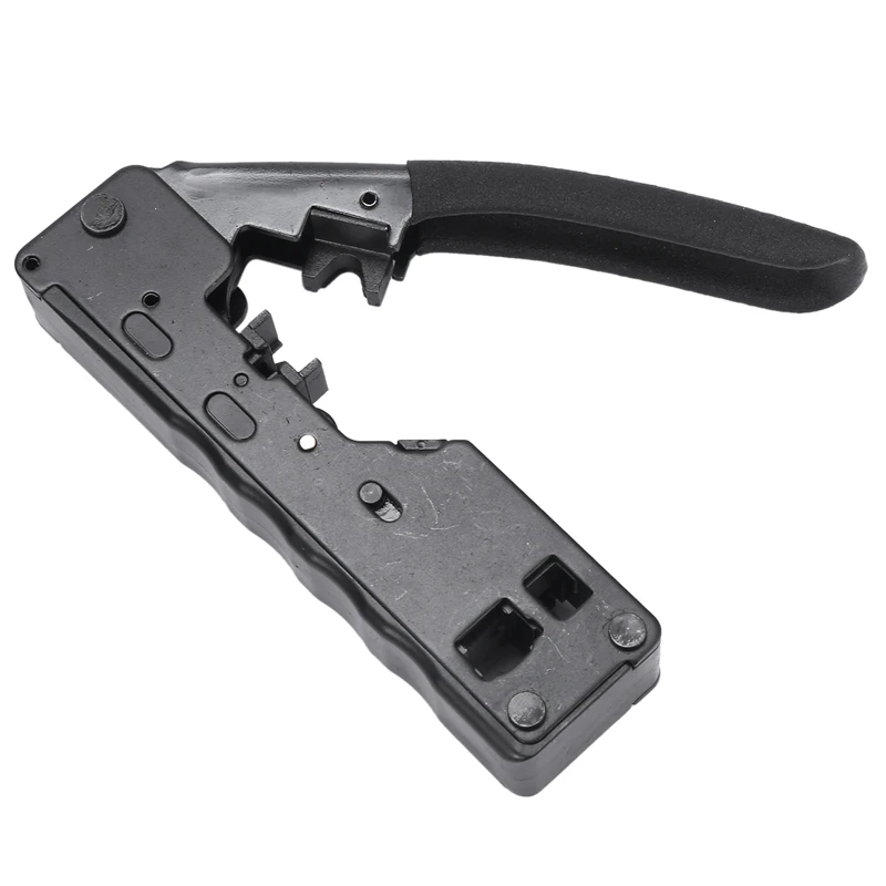 

Rj45 Tool Network Crimper Crimping Tools For Cat7 Cat6 Cat5E Cat5 Stp Plugs Rj45 Connector Cables Multifunction Crimp Metal Clip