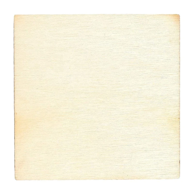 

Unfinished Wood Pieces-60-Pack 3X3 Inch Wooden Squares Cutout Tiles,Natural Craft Wood for Home Decoration,DIY Supplies