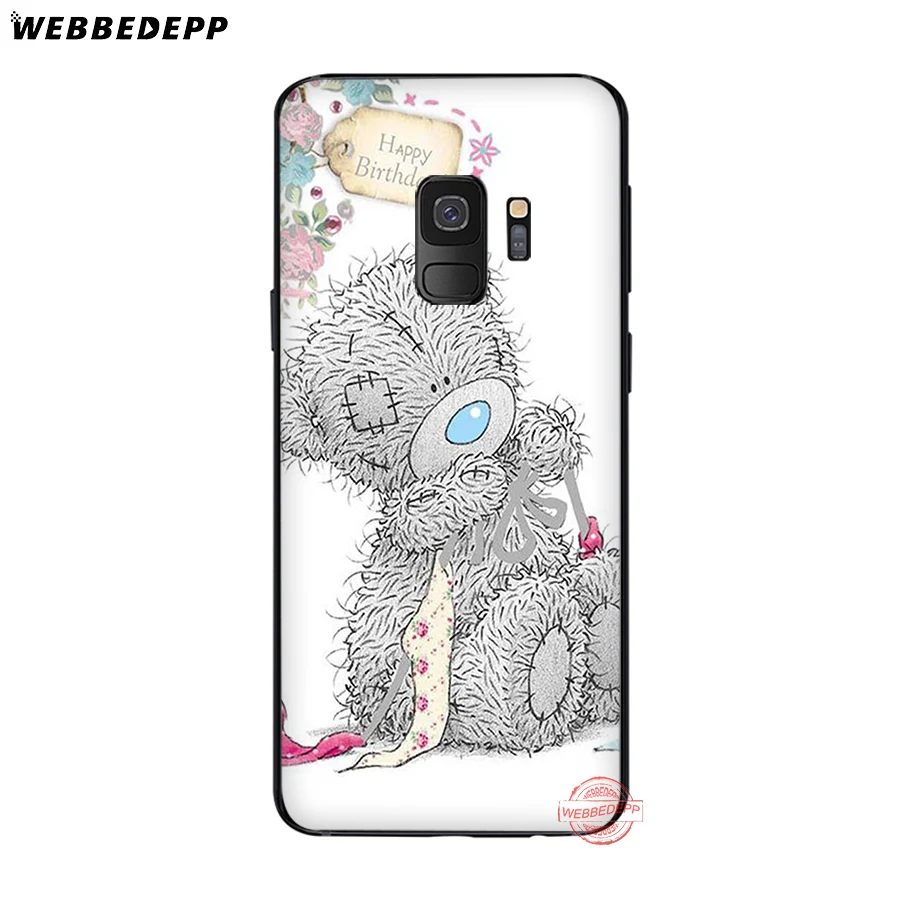 WEBBEDEPP Tatty Teddy Me To You Bear Мягкий чехол для Samsung J4 J6 Prime Plus J8 2018 J7 Dou A20E A70S A51 A71 A81 A91 |