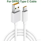 Кабель USB Type C для OPPO R17 Find X3 Reno 4 SE 6 5 Pro ACE A53 A73 K7 K9 Realme GT X50, 11, 52 м