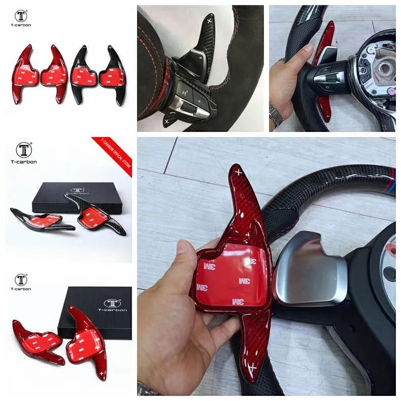 Расширитель руля для BMW 3 4 5 6 7 серии GT F30 F31 F32 F10 F20 F22 X4 Z4 Paddles Shifters углеродное