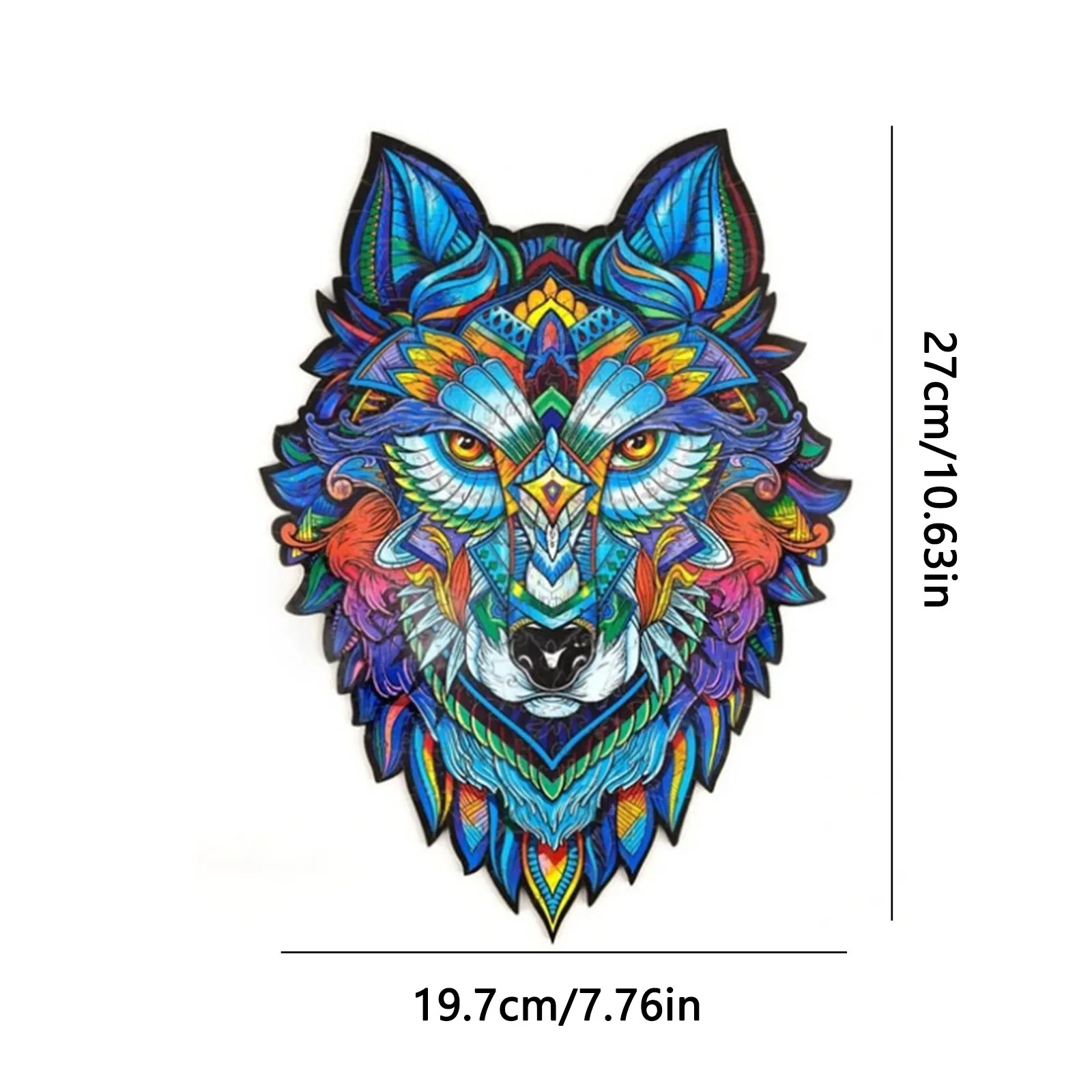 

Wooden Puzzles Unique Shape Block Wolf Gifts for adults and children 156 Best Gifts for Kids The Best Christmas Gifts Puzzles