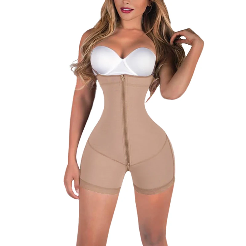 

Womens Postpartum Colombian Latex And Powernet Reduction Belts Are Perfect For Weight Loss. Lace Edges