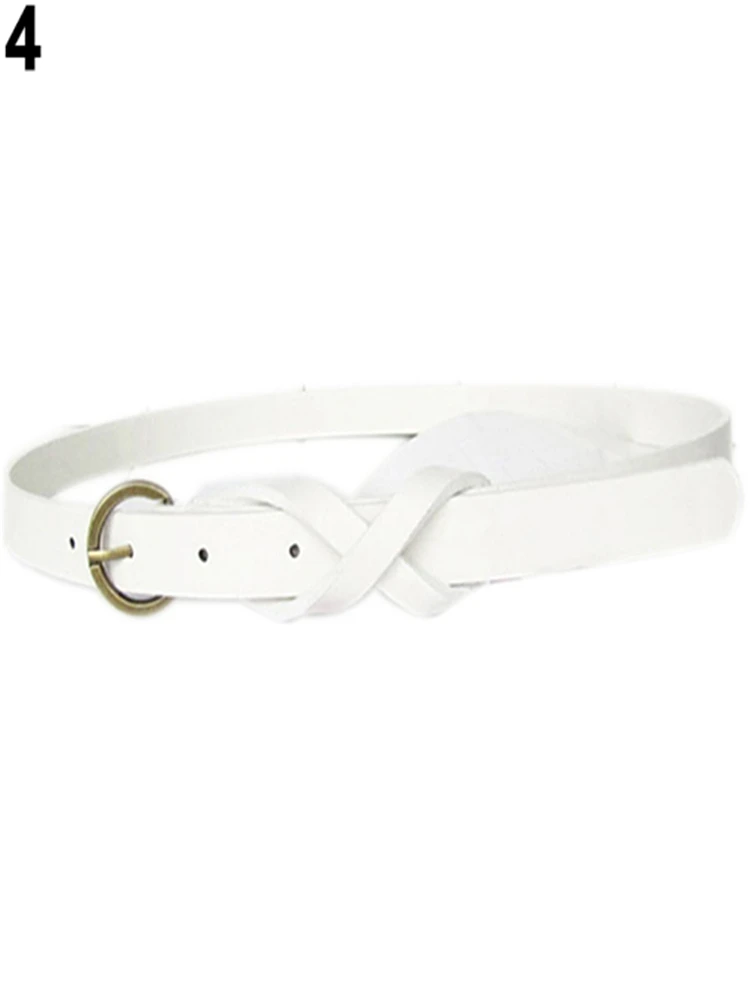 Женский винтажный ремень повседневный Простой из искусственной кожи с