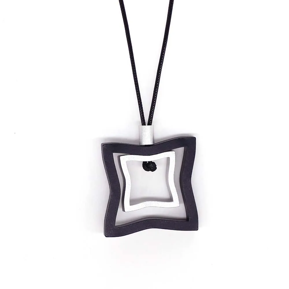 D & алюминиевые подвески и ожерелья длинное эффектное Ожерелье Веревка свитер