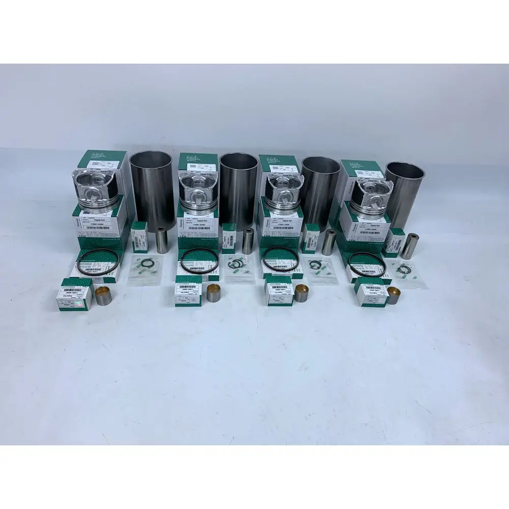 New Aftermaket Engine Part 4TNE82 Liner Kit With Cylinder Piston Rings Set For Yanmar