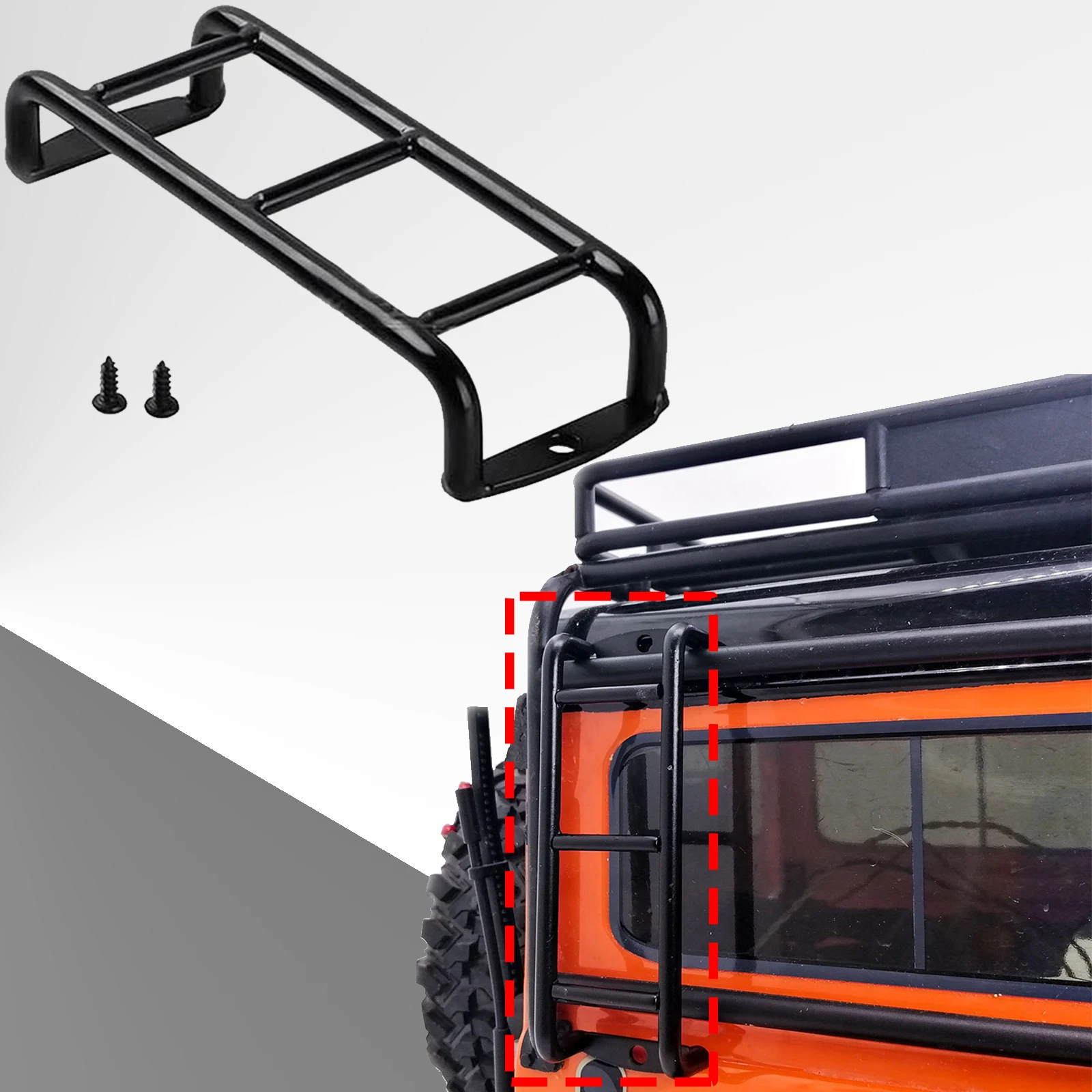 1 шт. Металлический Мини лесенкой Лестницы для Traxxas TRX4 TRX-4 мустанга SCX10 90046 90047 D90 1/10