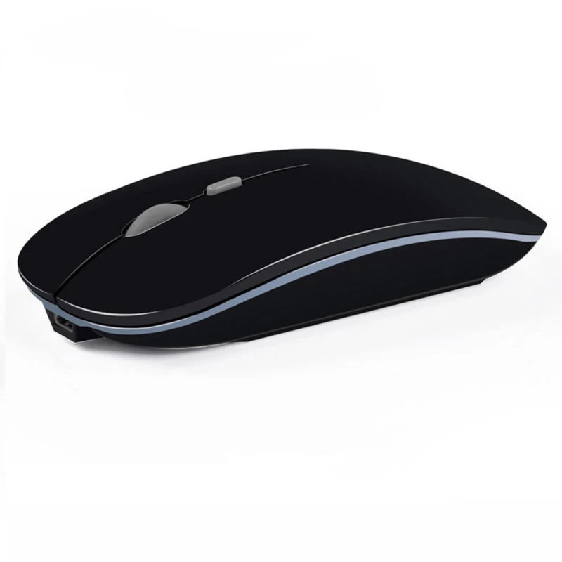 

1pc 2.4GHz Wireless Mouse Ultra Thin Silent Rechargeable Button USB Wireless Optical Mouse Mice 800/1200/1600 DPI
