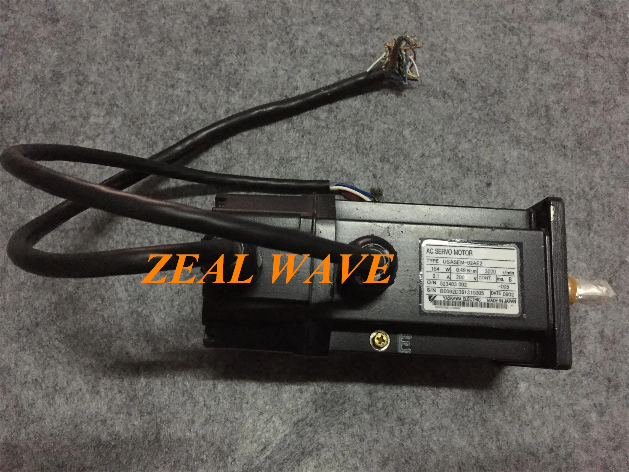 

USASEM-02AE2 сервопривод Yaskawa серводвигателя с 154 Вт размещение машина фидера, торговый автомат