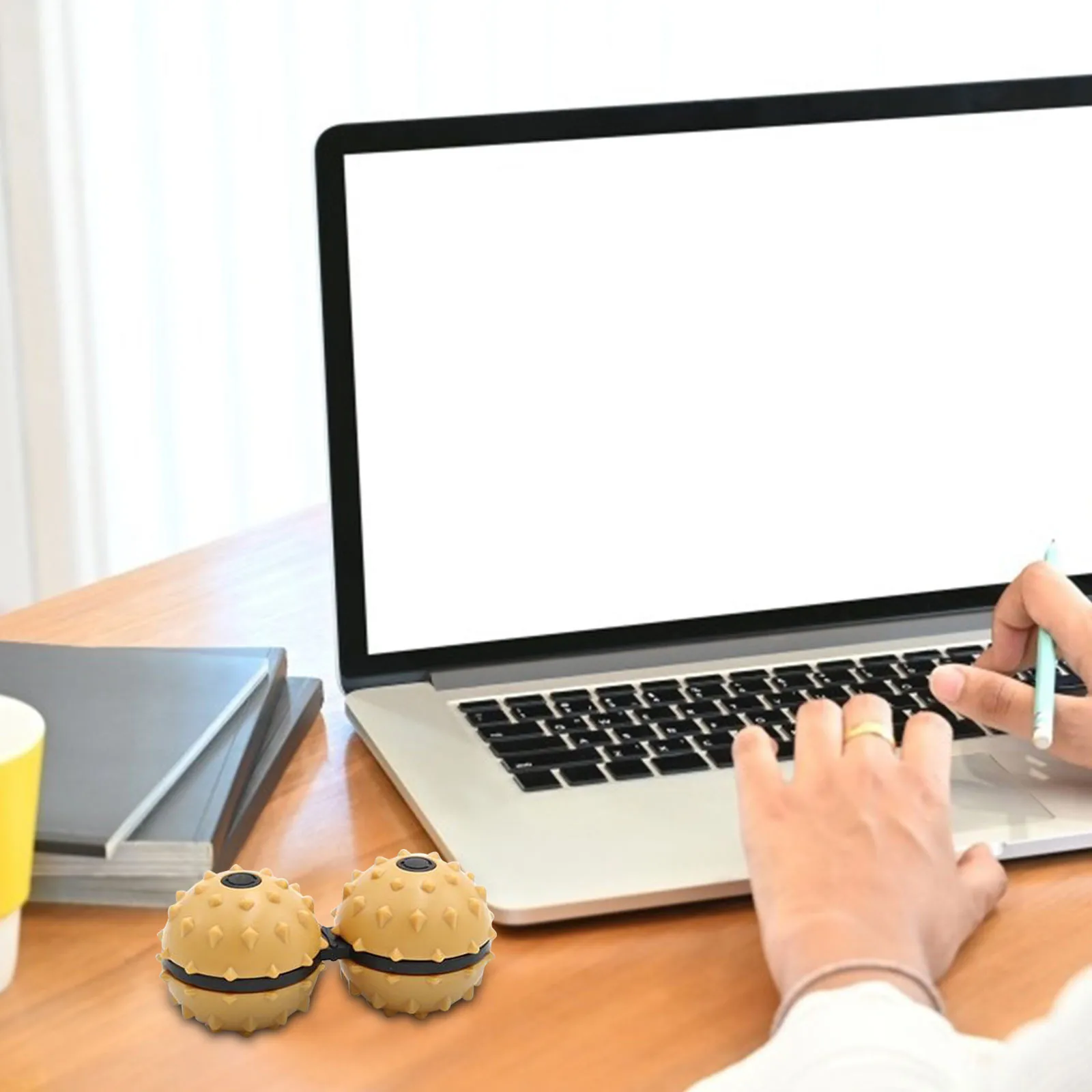 Fidget Spinner Ball Stress Relief Toy Acupressure Massage Siamese Balls Hand Toys For Adult Anxiety | Игрушки и хобби