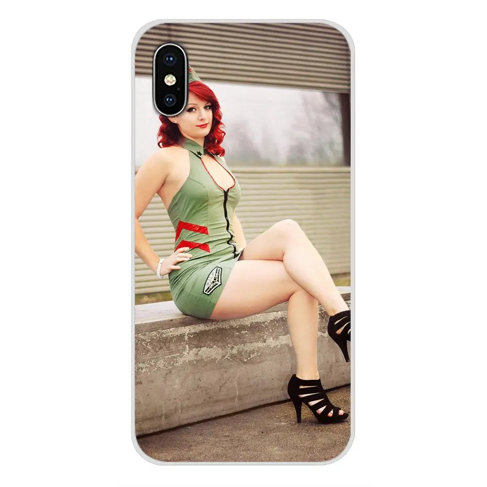 Аксессуары для девушек PinUp чехлы телефонов Huawei Mate Honor 4C 5C 5X 6X 7 7A 7C 8 9 10 8C 8X 20 Lite