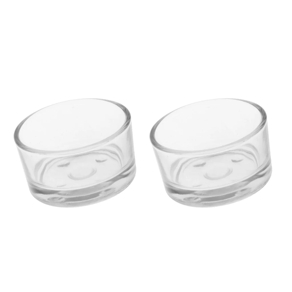 

2 шт., прозрачный поднос для раковины, 4,5x2,5 см