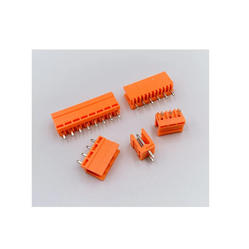 10 комплектов/10 шт. подключаемых клеммных колодок EX/KF/Φ шаг оранжевый HT396R/V HT396K