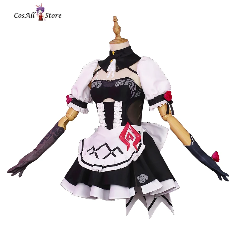 {Stock}Honkai Impact 3 Rita Rossweisse костюм для косплея Сексуальное Женское Платье