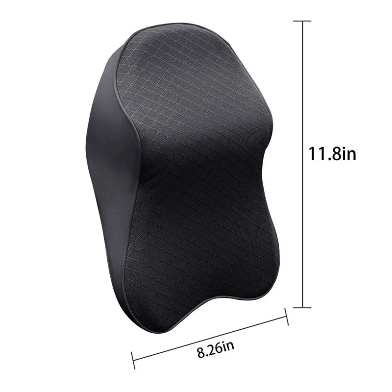 

Car Neck Pillows Car Seat Headrest Neck Rest Cushion 3D Memory Foam Seat Headrest Pad Neck Rest Car Seat Pillow Soft Breathable
