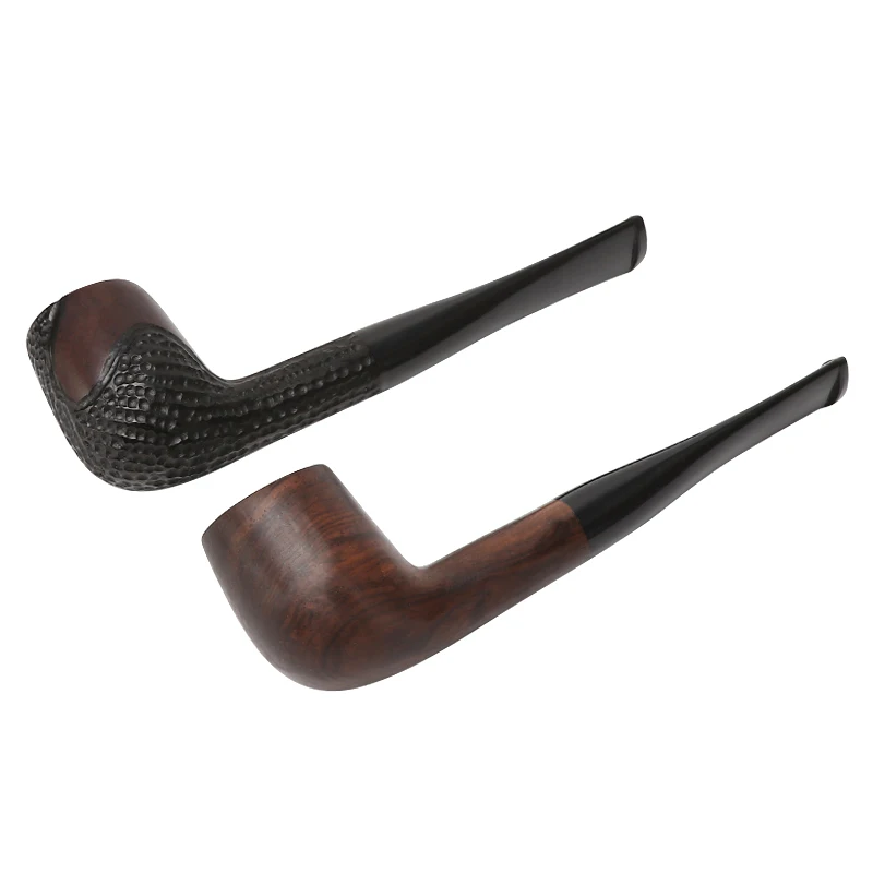 

New Brair Smoking Pipes Wooden Tobacco Pipes Real Handmade With Free Smoking Tools Fit 9mm Filter Freeshipping
