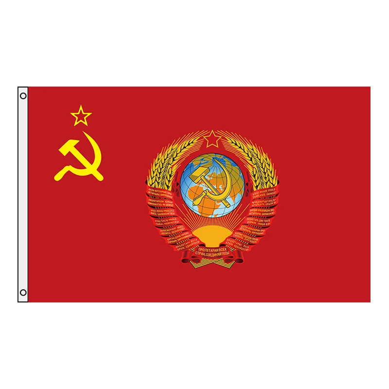 

free shipping xvggdg 90+150cm Flag Of Supreme Commander in chief Of The Armed Forces Of The USSR CCCP Flag for Decoration