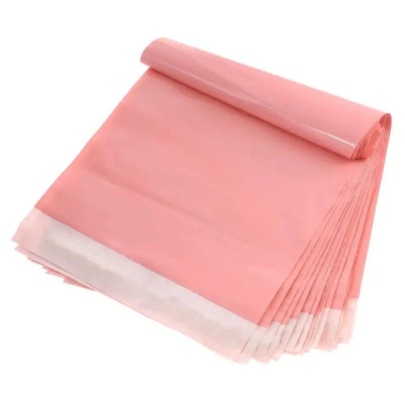 100pcs/lot light Pink Courier Bags Mailing Bags Shipping Bags Self Seal Envelops Plastic Packaging Bag Plastic Bags For Packing