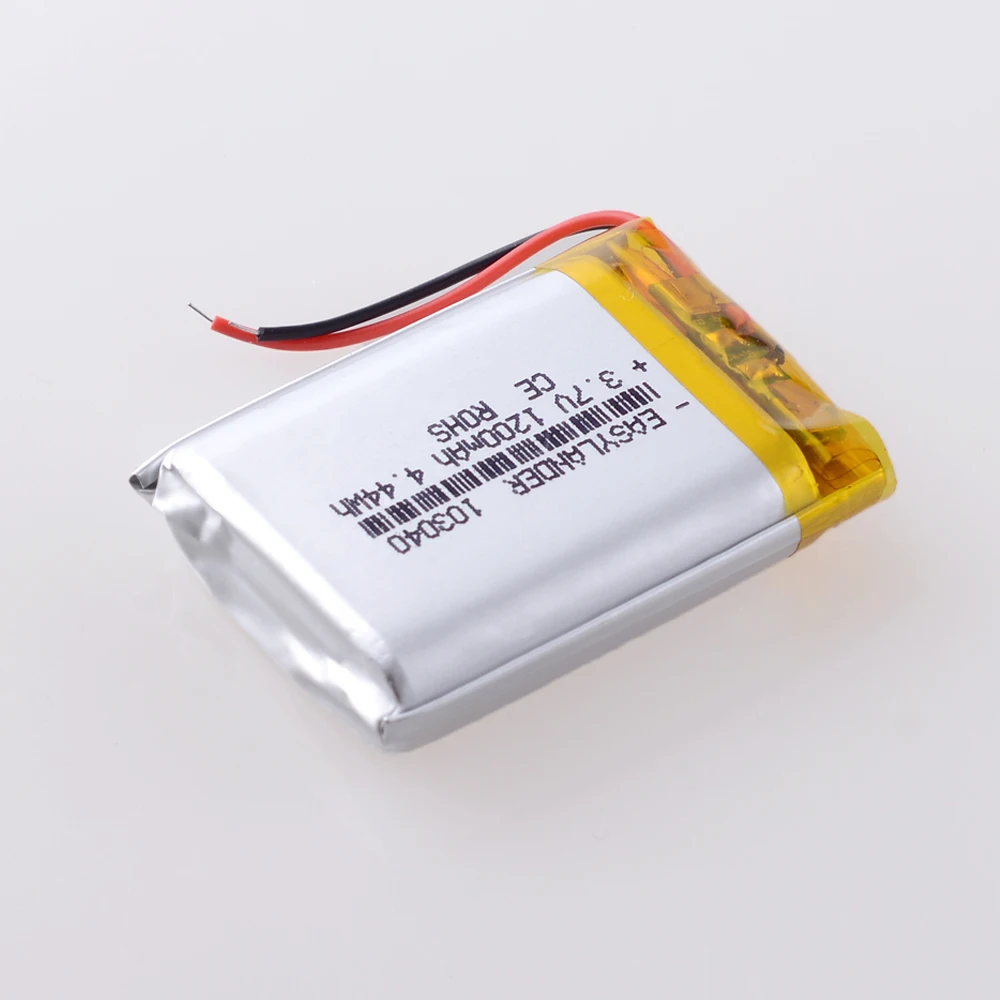 Литий полимерная аккумуляторная батарея 3 7 1200 в 103040 мАч для MP3 MP4 GPS PSP mobile video game PAD E