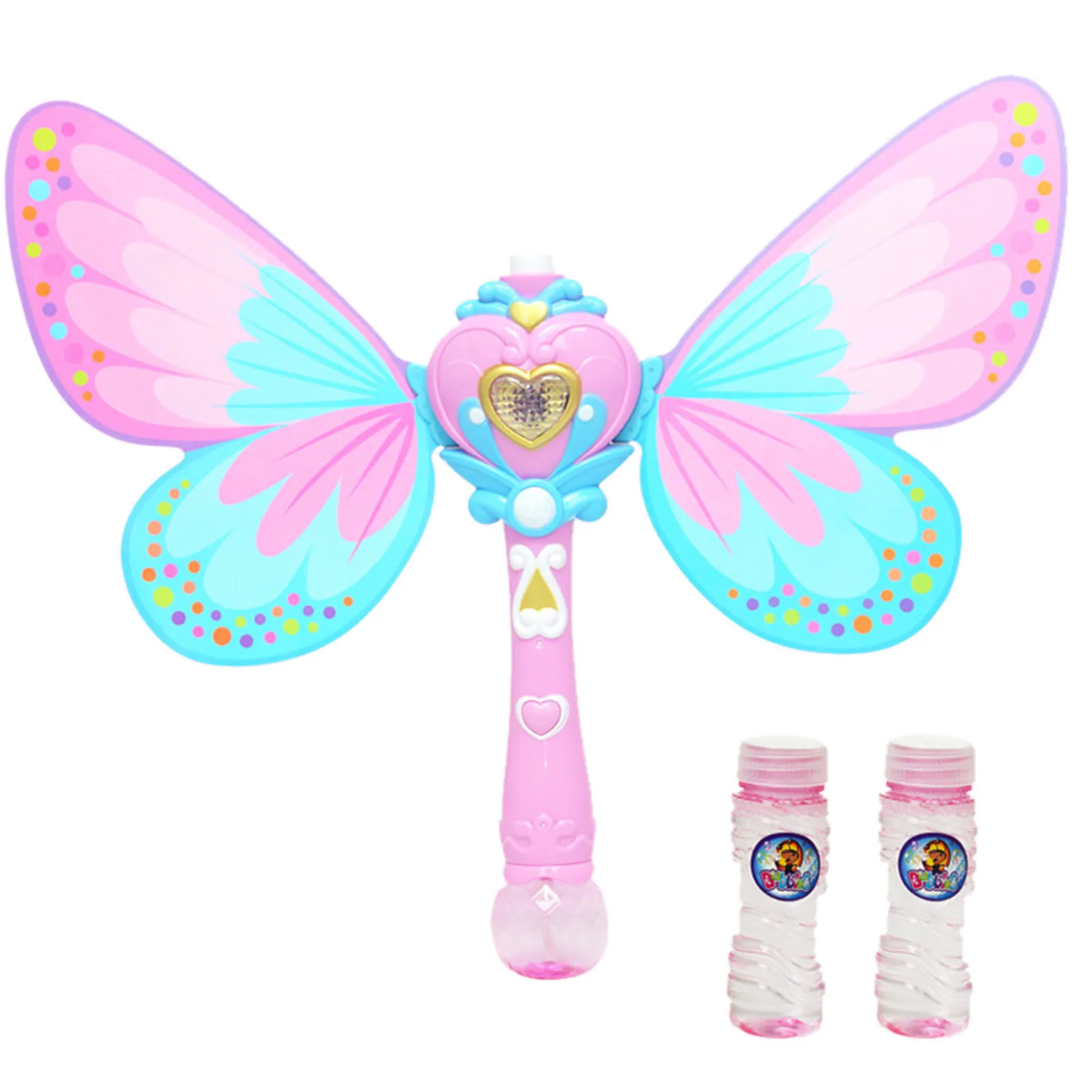 

100ML farfalla per bambini macchina automatica per bolle compleanno festa di nozze giocattolo bolle di sapone all'aperto giocat