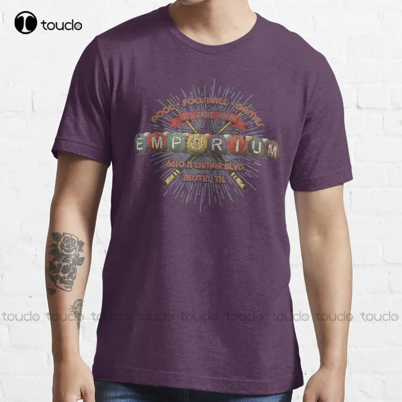

New Emporium Arcade Austin T-Shirt Girls Shirts s-5xl cotton shirts for women Unisex