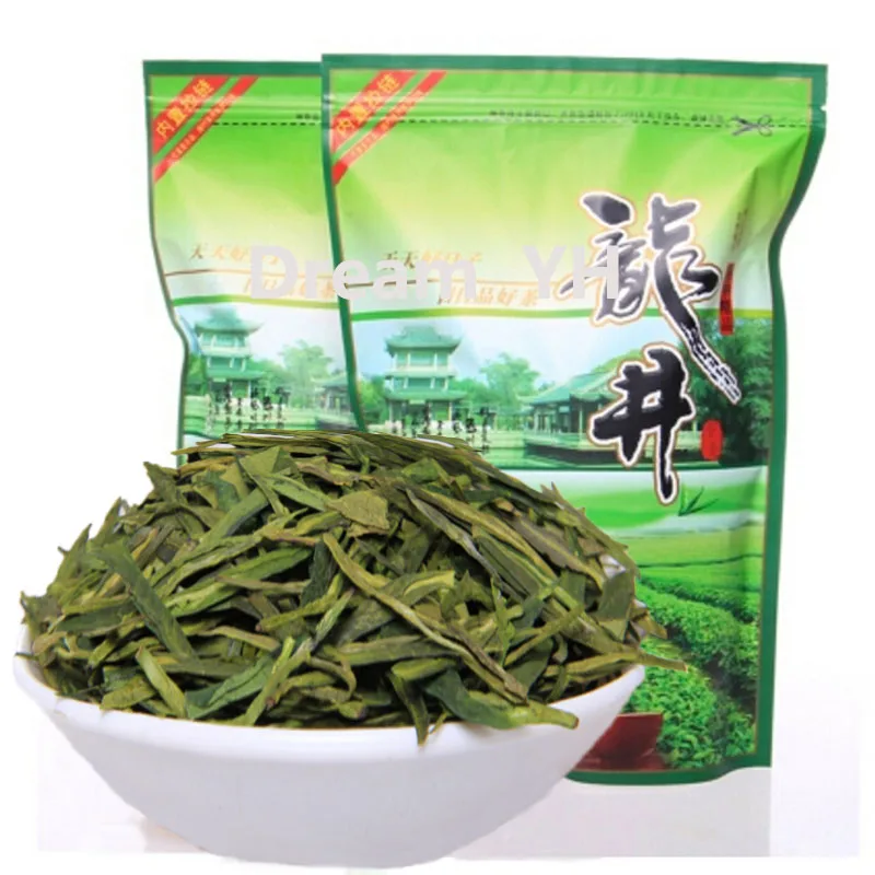 

Dragon Well Green,Tea Chinese Dragonwell Organic Dragon Well 250g Chinese Green Health Care Slimming Beauty Tea