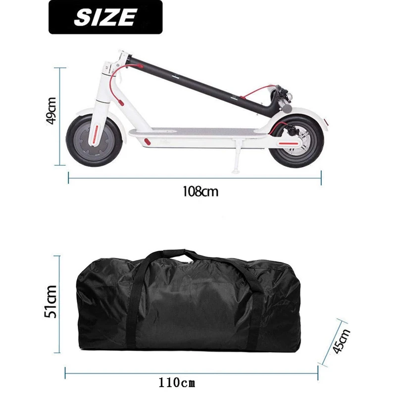 Scooter Handbag Waterproof Portable Backpack Oxford Cloth Transport Bag Suitable for Xiaomi M365 / Es1 ES2 Es3 E | Автомобили и