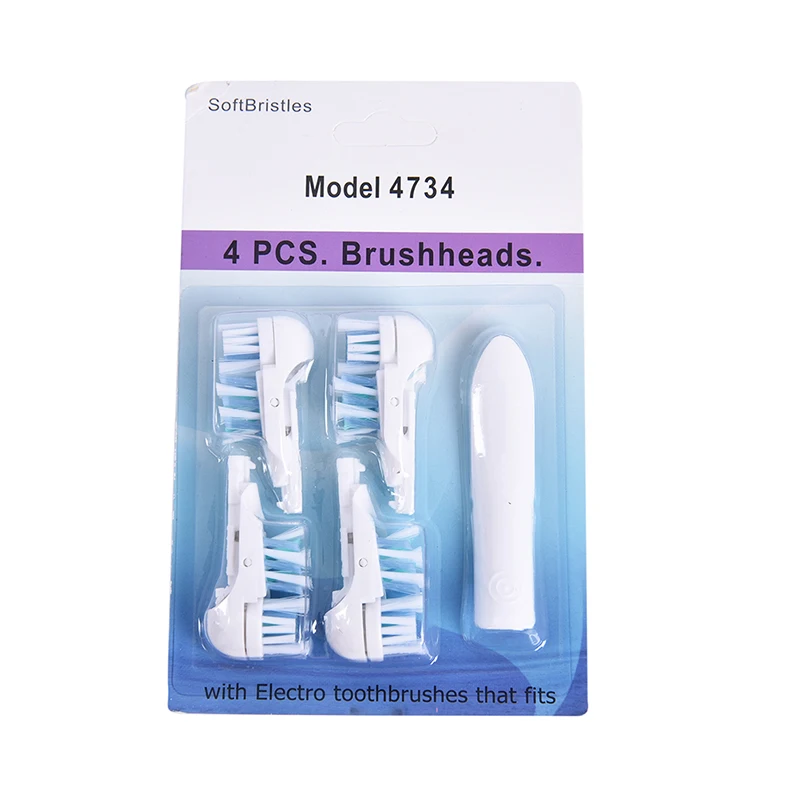 

4PCS/Set Replaceable Heads for Electric Toothbrush for Oral Cross Action Electric Toothbrush Bristles Electric Toothbrush Heads