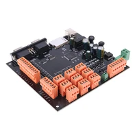 usb 9 axis 100khz cnc stepper motor controller breakout board with mpg interface for engraving machine