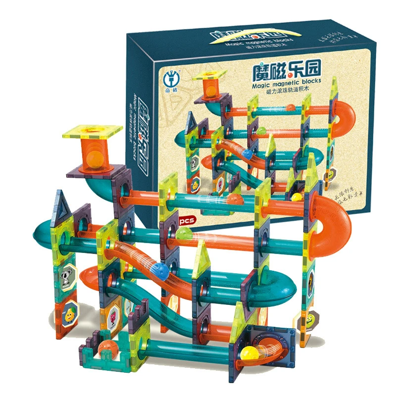 Волшебная магнитная сборка строительный блок магнитный лабиринт кубик матовая