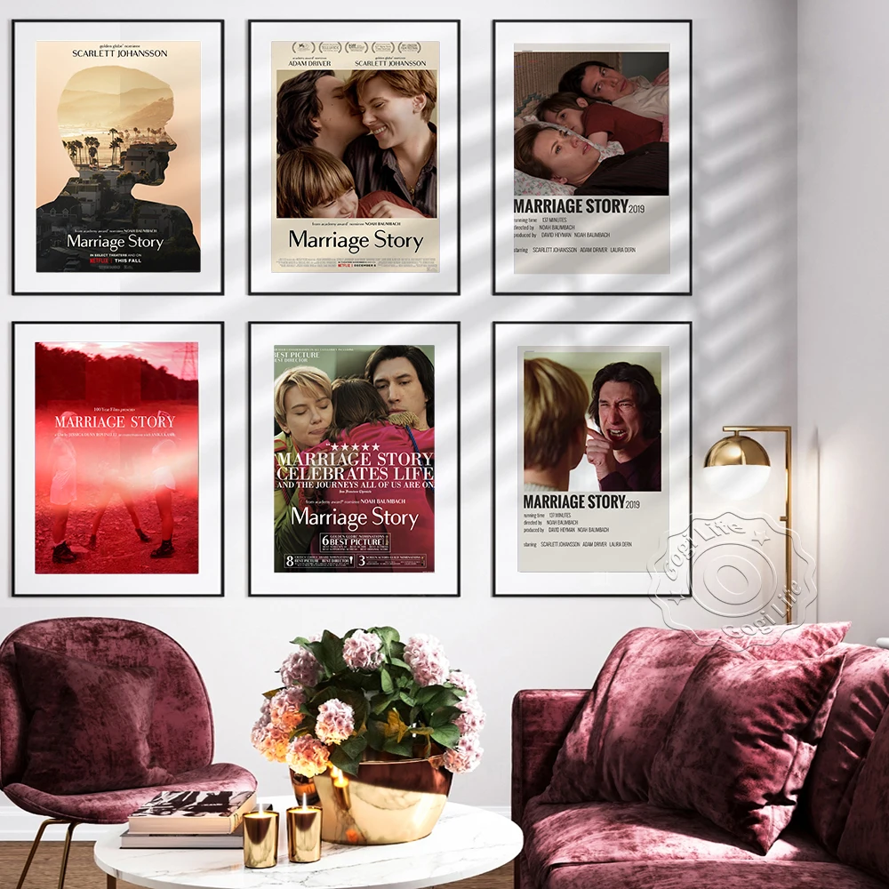 Американская Классическая любовь комедия фильмы История брака Ретро плакат ноя