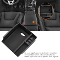 car styling creta central armrest box for hyundai ix25 suitcase storage holder tray container box clapboard auto accessories