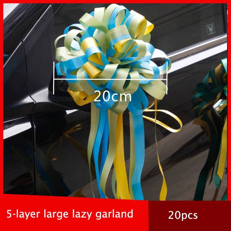 10 шт. декоративные ленты-банты для украшения дома и автомобиля | Дом сад