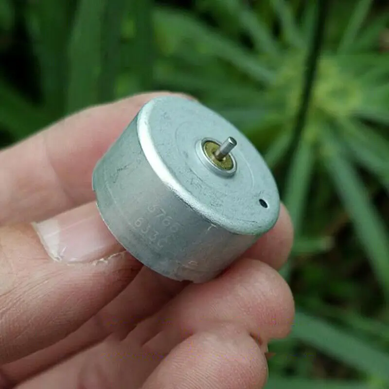 Nidec RF 300CA Микро Мини DC 6 В 4300 об/мин Маленький 24 мм круглый мотор шпинделя DIY