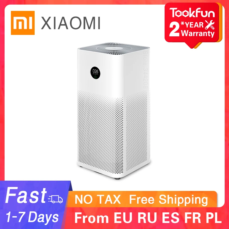 Очиститель воздуха XIAOMI MIJIA 3 3H умный бытовой стерилизатор устранение