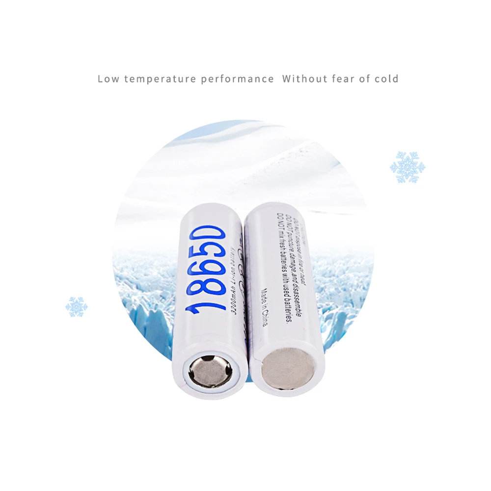 Аккумуляторная батарея PALO литиевая 100% в 18650 мАч 4 шт. 3200 | Электроника