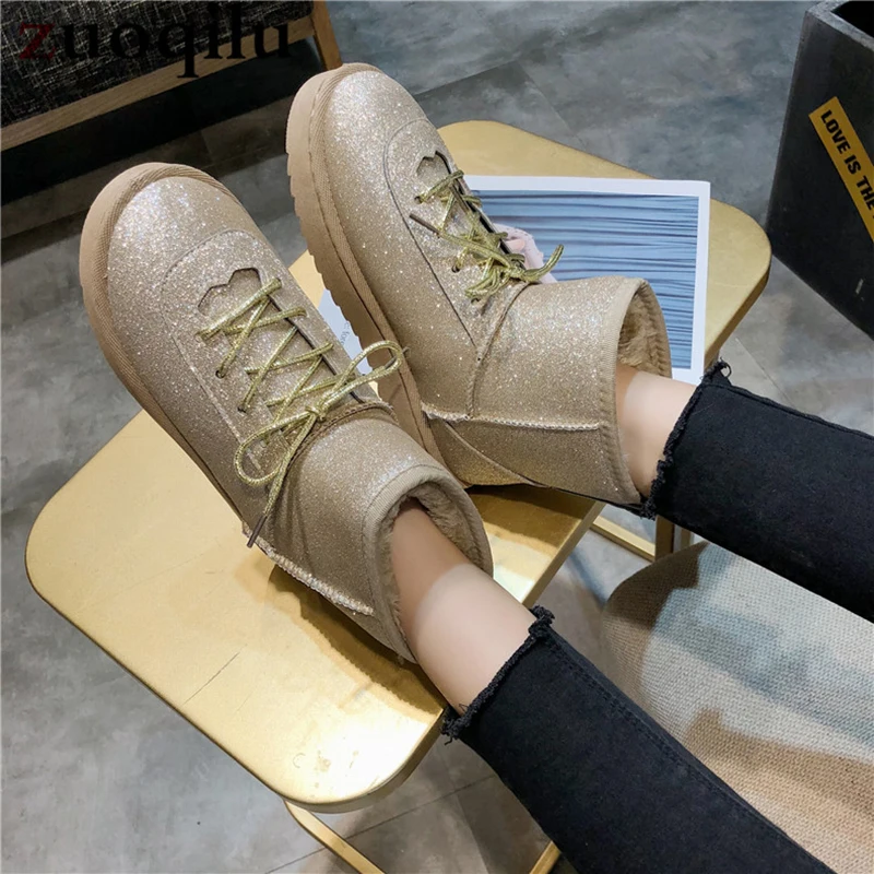 Женские ботинки ботильоны для женщин с круглым носком зимние женская обувь на