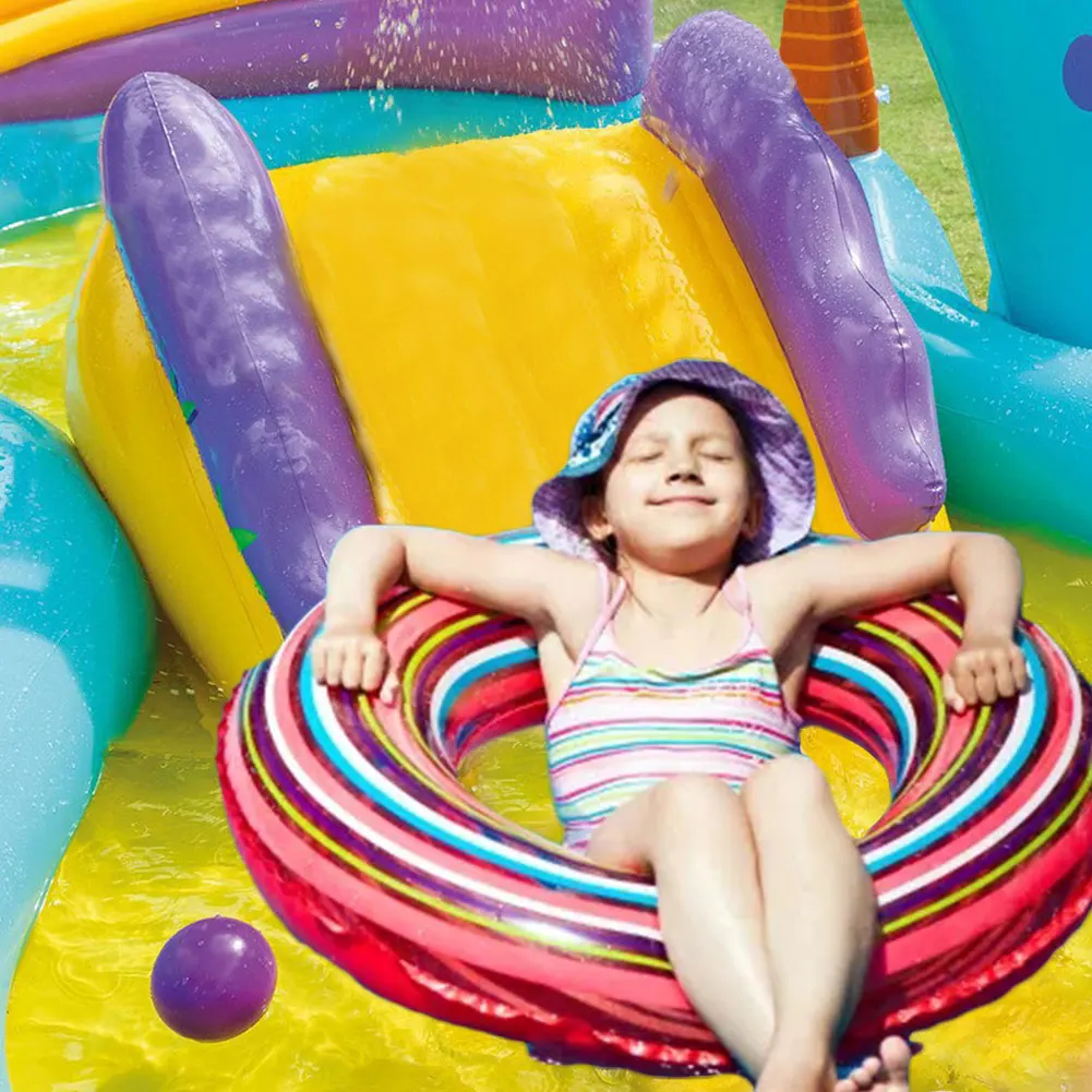 

Dinosaur Inflatable Play Center Kids Inflatable Wading Pool Blow Up Water Center For Boys Girls Aged 3 And Up Outdoor Water Fun