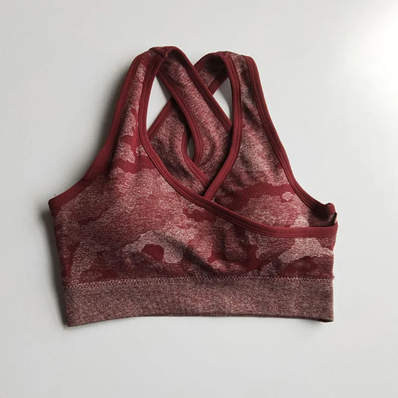 Новинка камуфляжные бесшовные леггинсы 5 цветов кроп-топ с длинным рукавом |