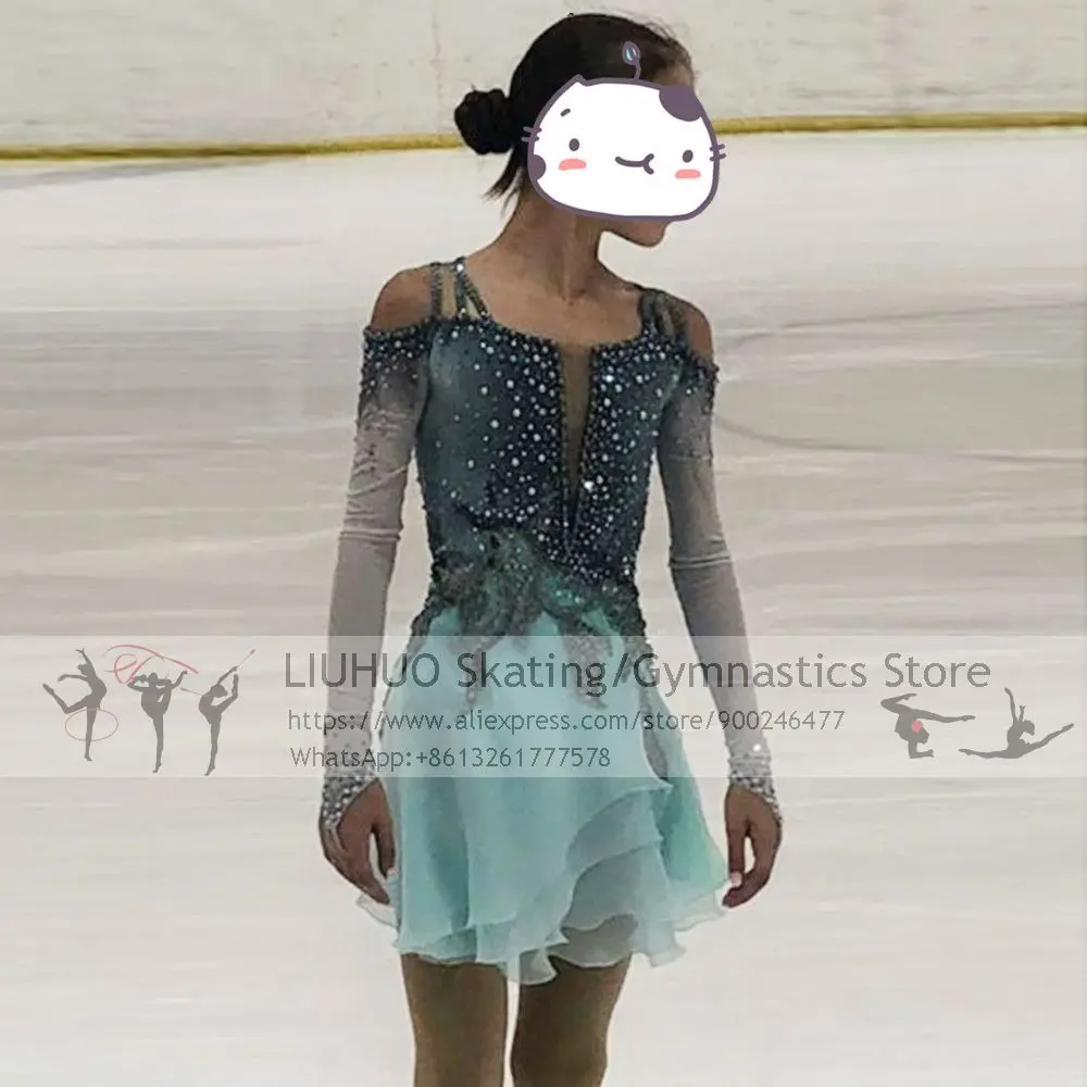 Фигурное катание платья для девочек конкурс Катание на коньках выступление в