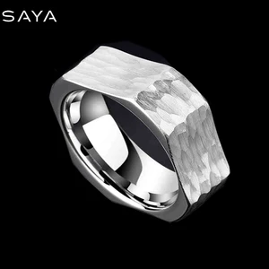 Кольца из карбида вольфрама для мужчин, ширина 8 мм