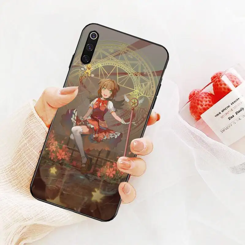 Мягкий чехол для телефона PENGHUWAN magic girl sakura с пользовательским фото Xiaomi Mi9 9SE 8SE Pocophone