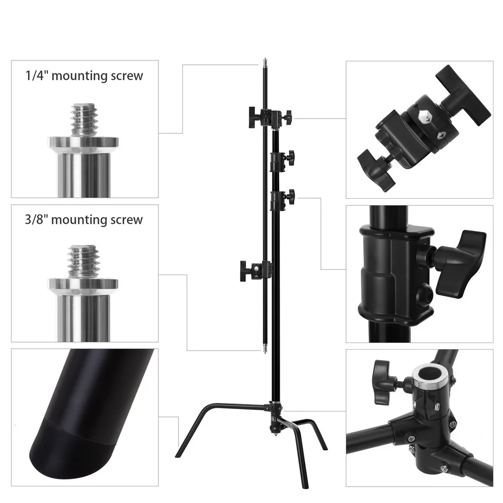 Складная оссветильник ительная стойка Трипод для фотосъемки|Аксессуары
